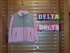 Delta College Pink Fleece Jacket