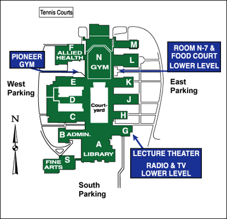 Small Campus Map